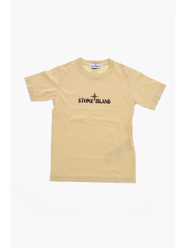 Stone Island Beige Half Sleeve