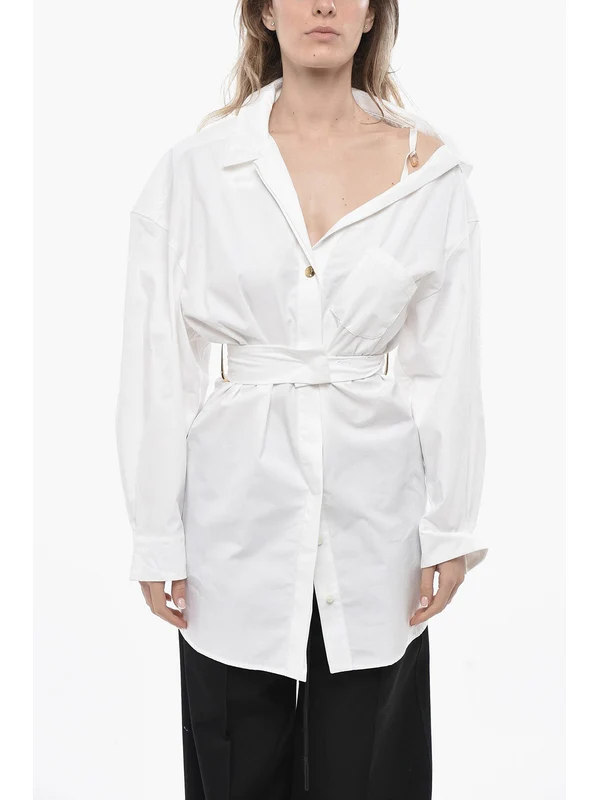 Jacquemus White Mini Dress