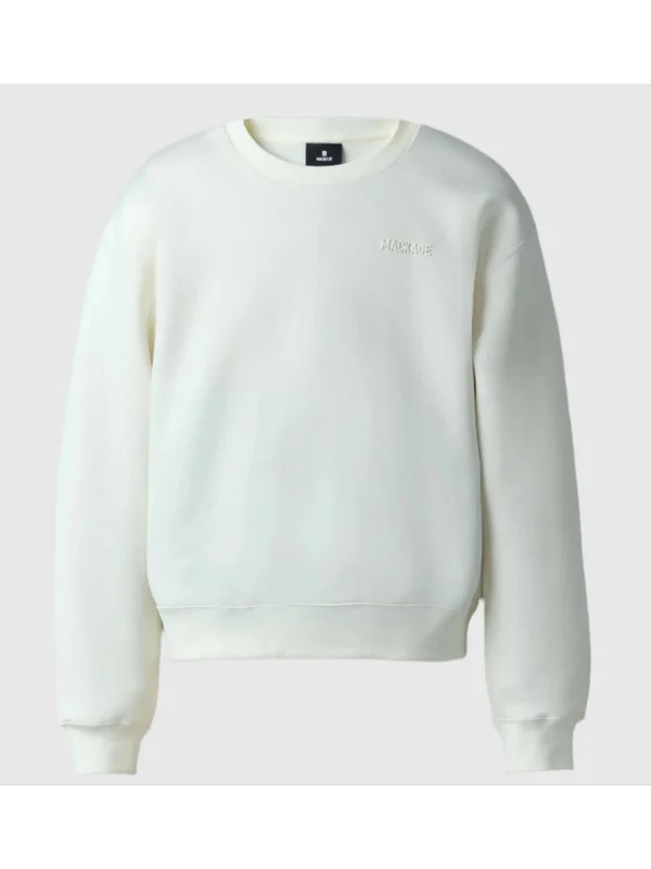 Mackage White Sweatshirts