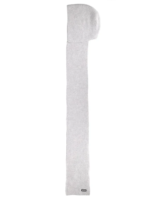 Rotate Grey Wool Mufflers