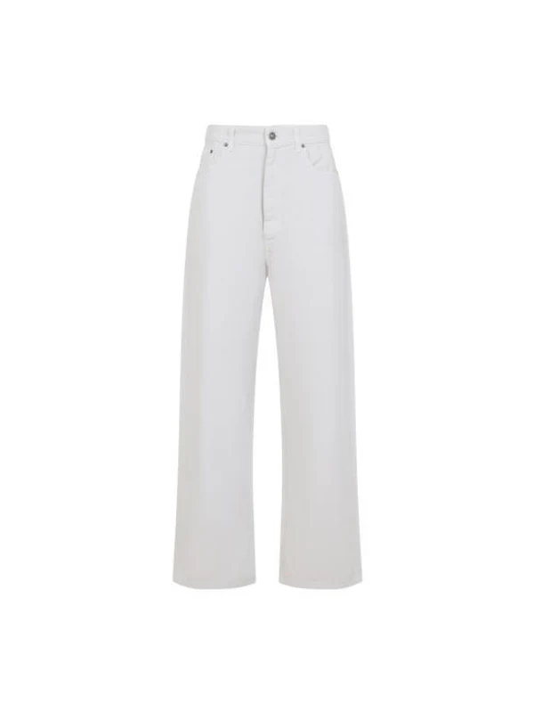 Phoebe Philo White Denim Pants