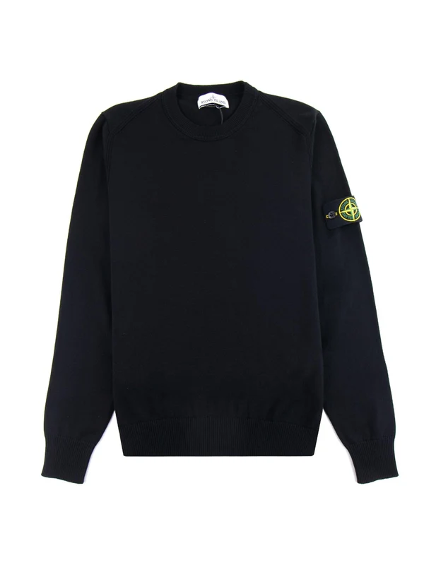 Stone Island Black Knitted