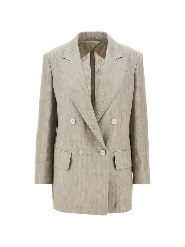 Max Mara Beige Tailored Jackets