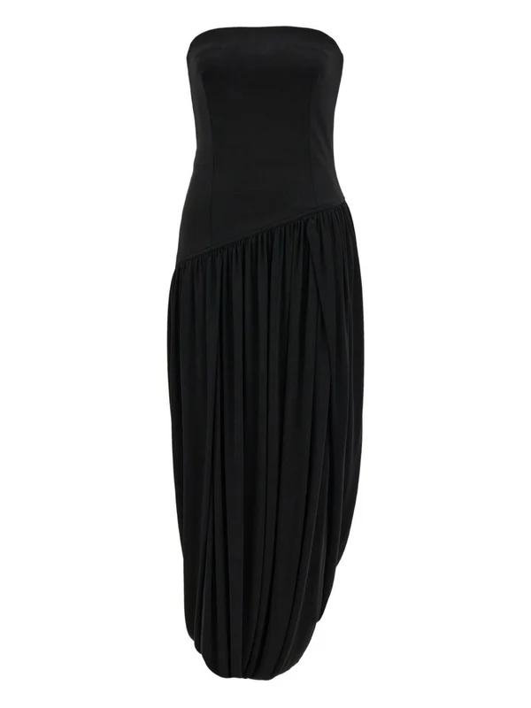 Ferragamo Black Long Dress