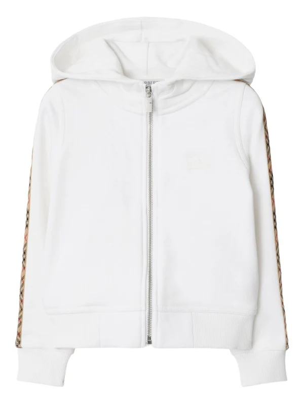 Burberry White Hoodies