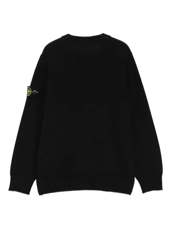 Stone Island Black Knitted - Image 2