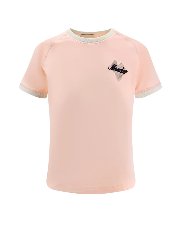 Moncler Pink Half Sleeve