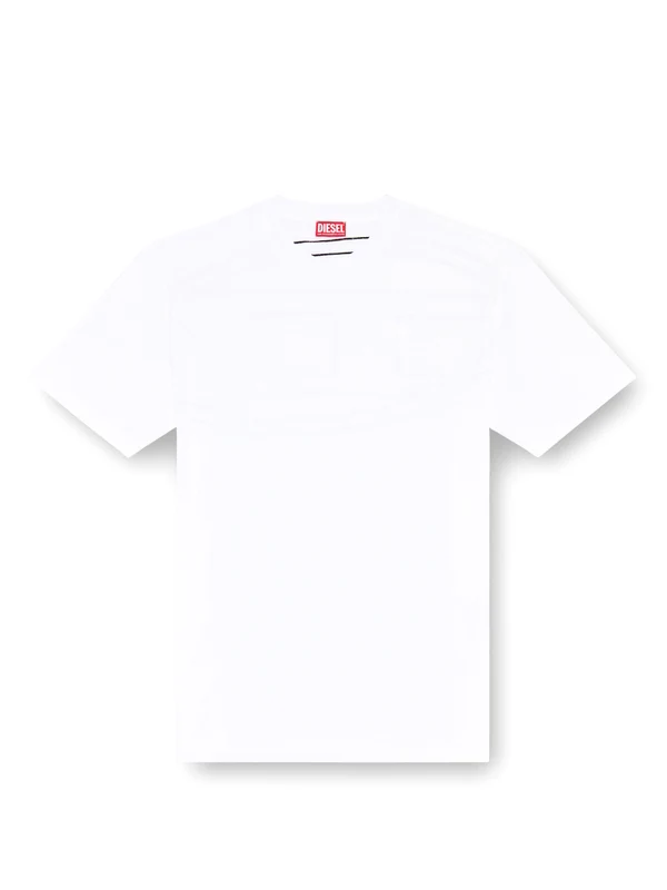 Diesel White Half Sleeve