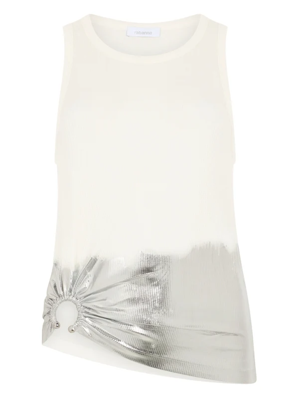 Rabanne White Sleeveless