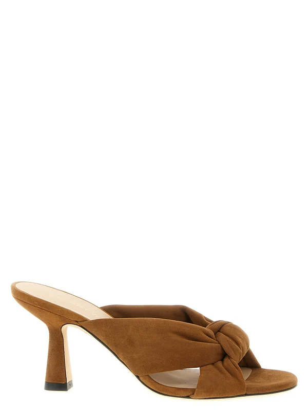 Stuart Weitzman Brown Sandal Heels