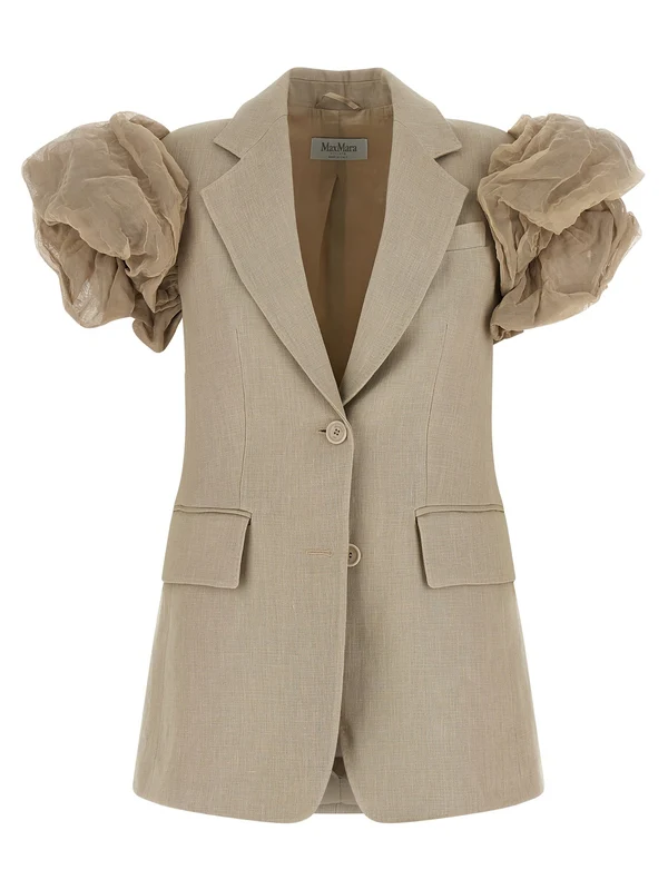 Max Mara Beige Vests
