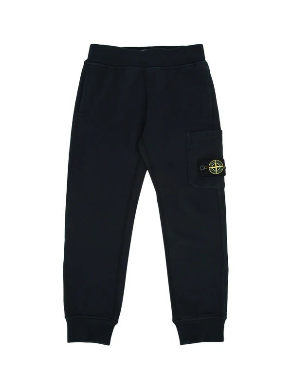 Stone Island Kids Navy Casual Pants