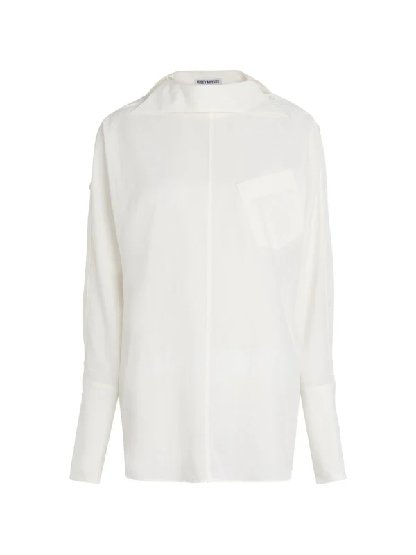 Issey Miyake White Shirts & Blouses