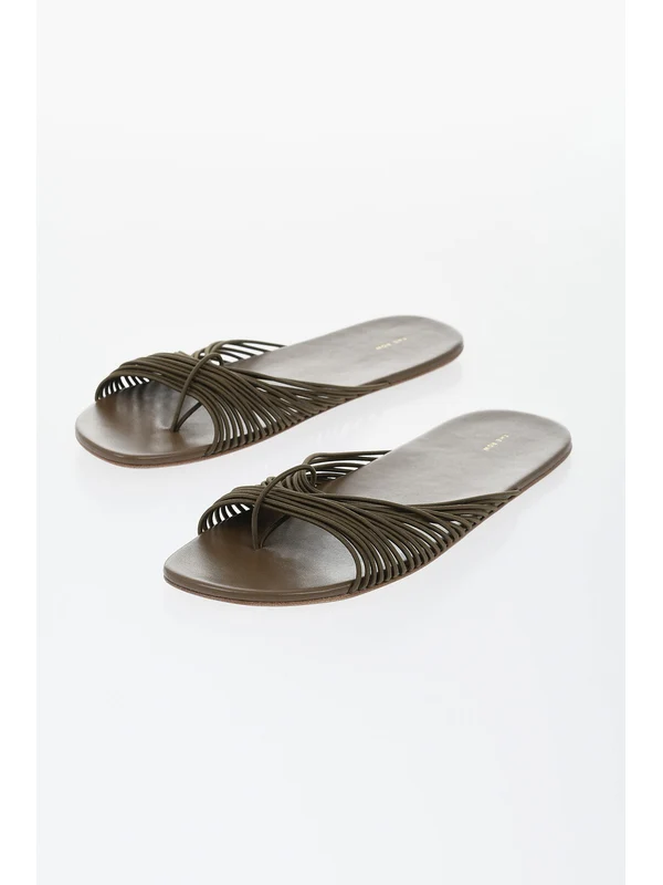 The Row Green Sandals