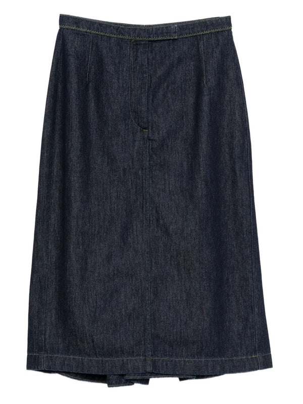 Dries Van Noten Navy Skirts