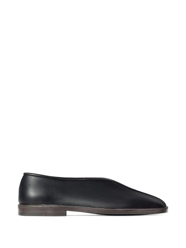 Lemaire Black Flat Shoes