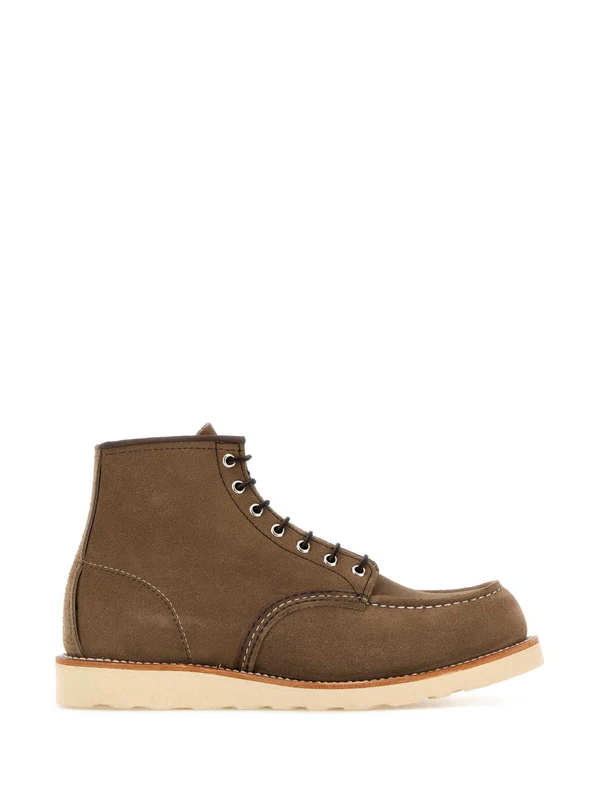 Red Wing Brown Lace-Up Boots