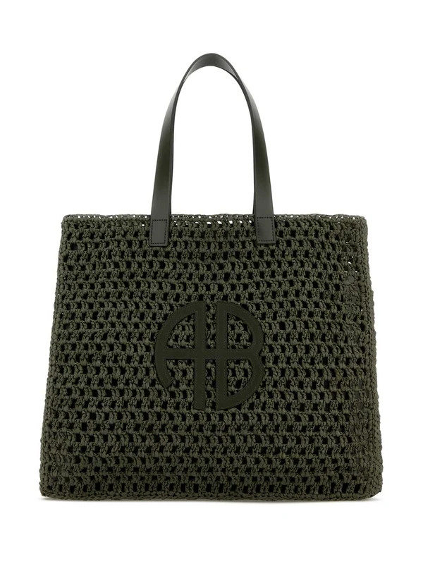 Anine Bing Green Tote Bags