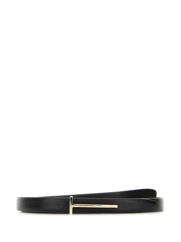 Tom Ford Black Leather Belts