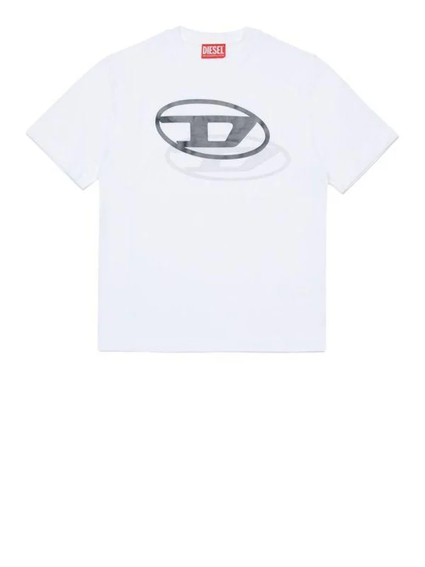 Diesel White Half Sleeve
