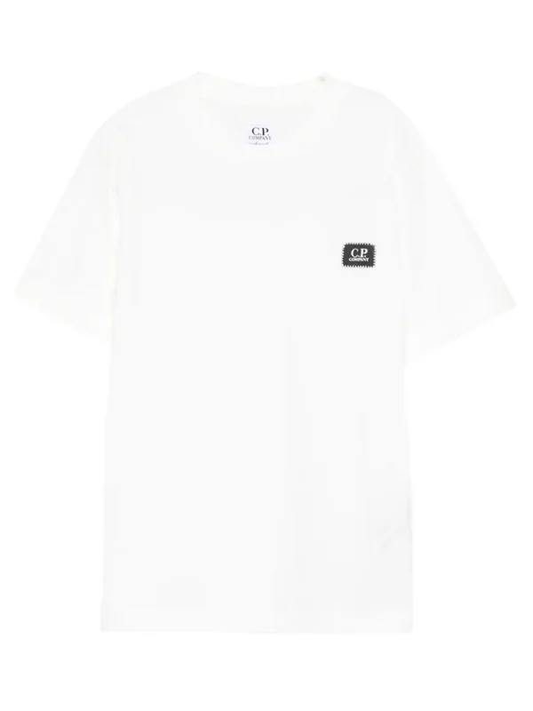 C.P. Company White Half Sleeve