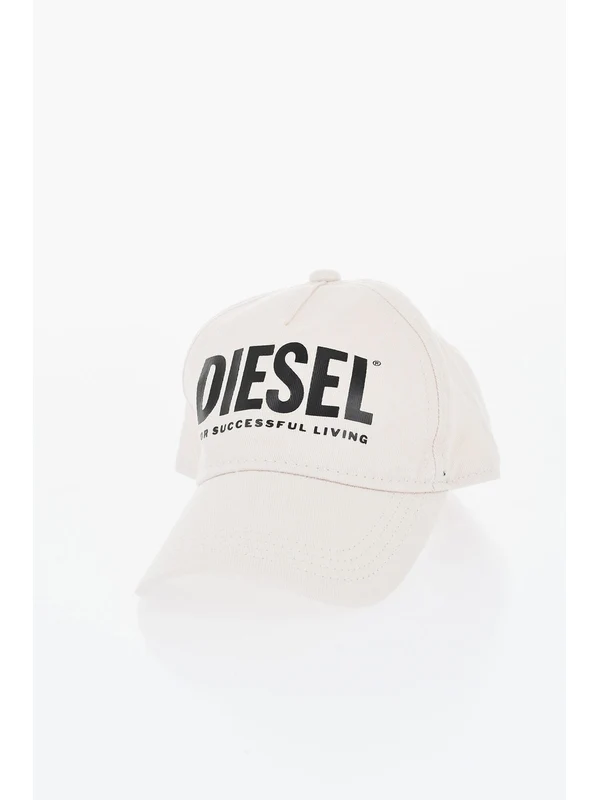 Diesel Kids White Cap