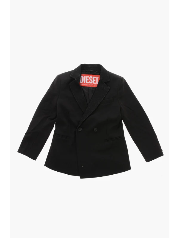 Diesel Kids Black Tailored Jackets
