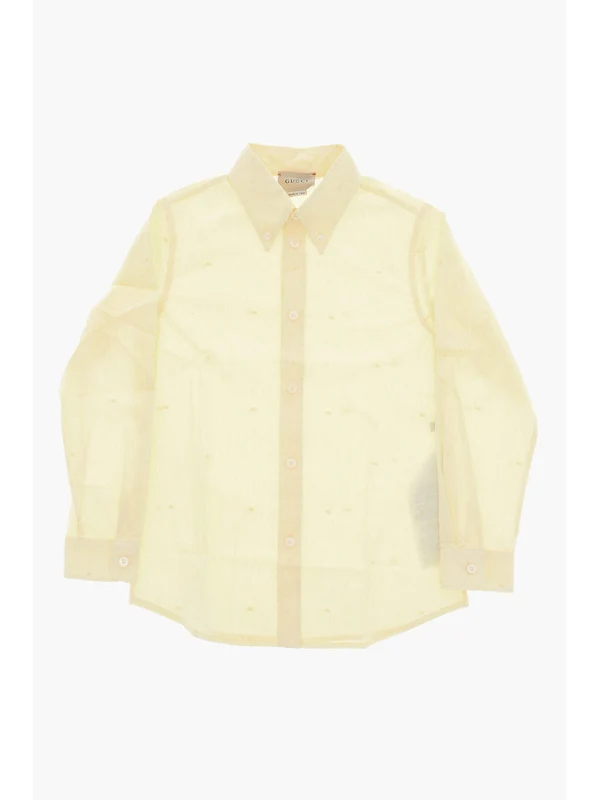 Gucci Yellow Shirts & Blouses