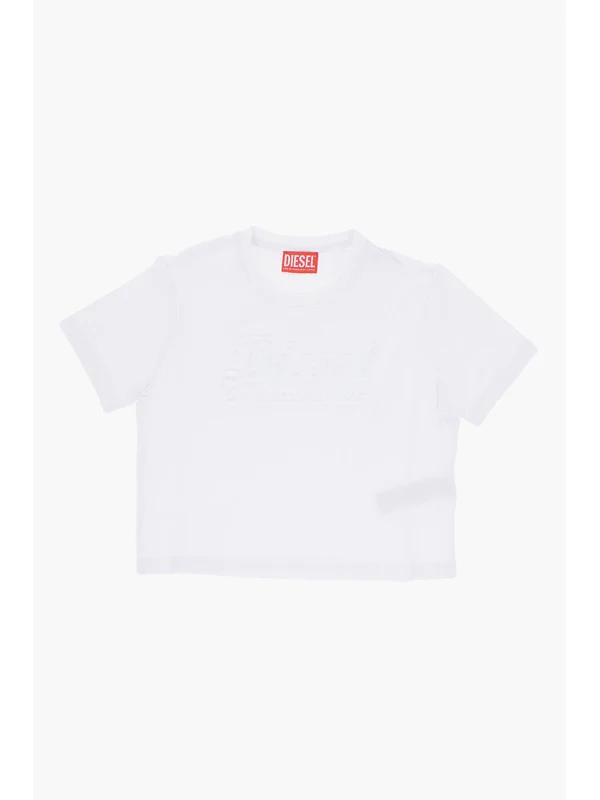 Diesel White Half Sleeve