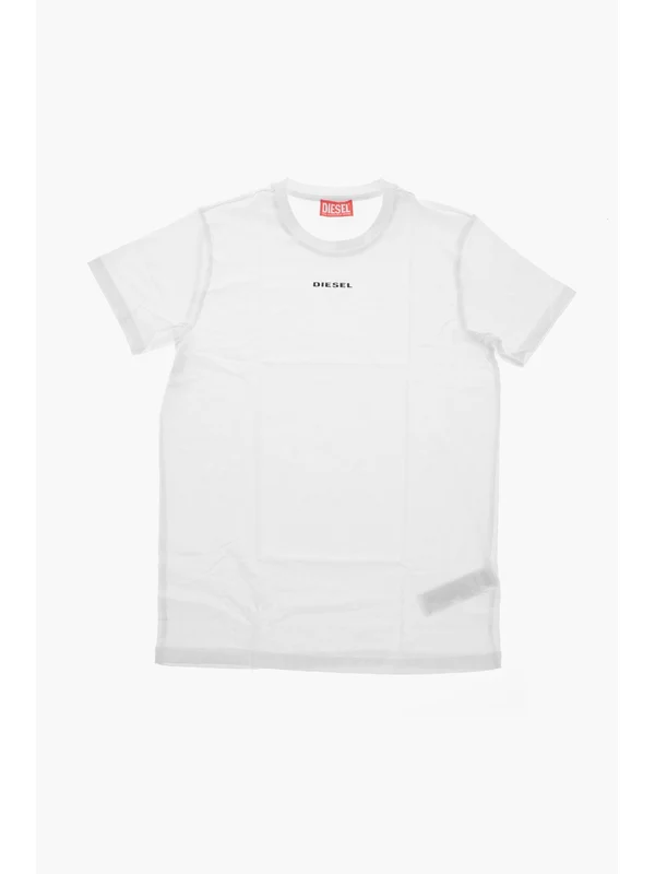 Diesel White Half Sleeve