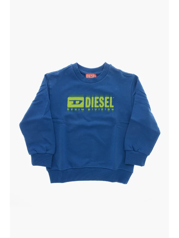 Diesel Blue Sweatshirts