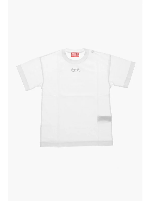 Diesel White Half Sleeve