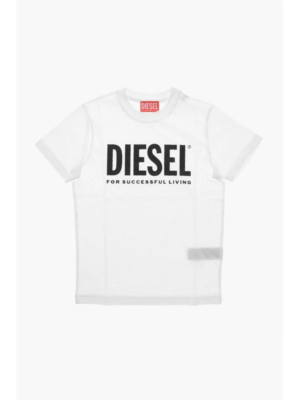 Diesel White Half Sleeve