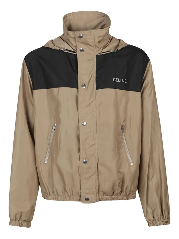 Logo Detail Windbreaker Jacket