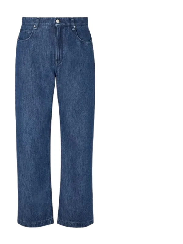 Fendi Blue Denim Pants