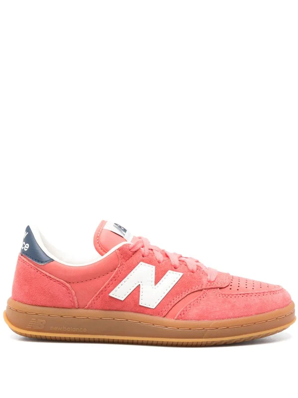New Balance Red Low Top Sneakers