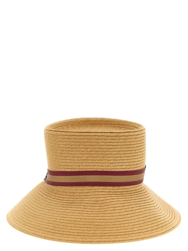 Borsalino Beige Bucket Hats
