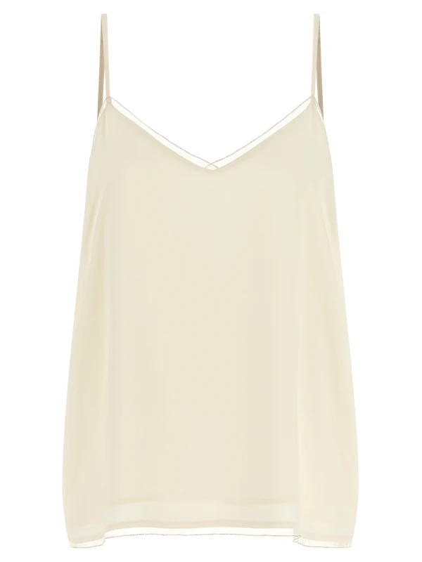 Fabiana Filippi Ivory Sleeveless