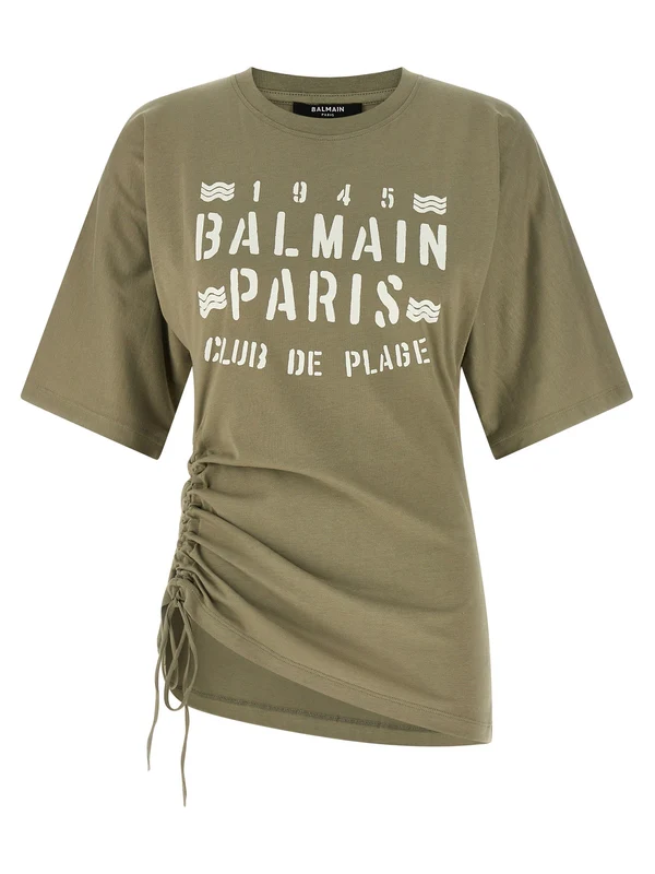 Balmain Green Half Sleeve
