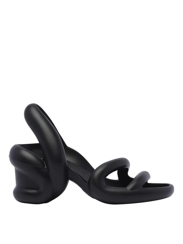 Camper Black Sandal Heels