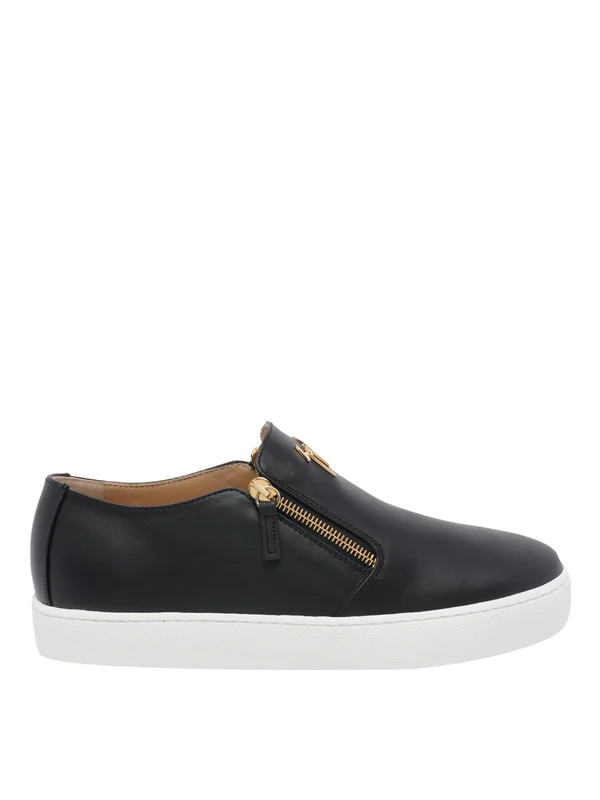 Giuseppe Zanotti Black Low Top Sneakers