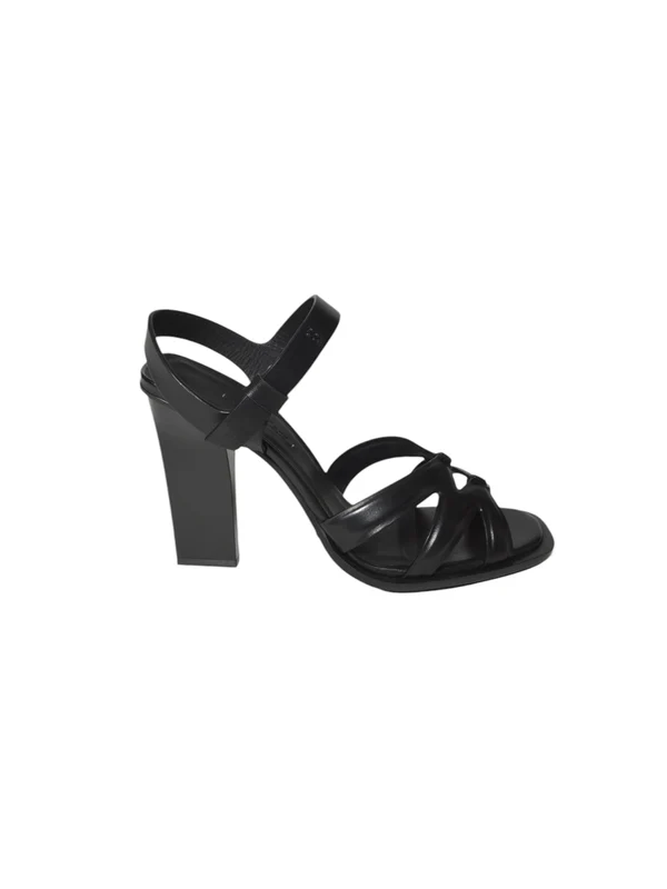 Max Mara Black Sandal Heels