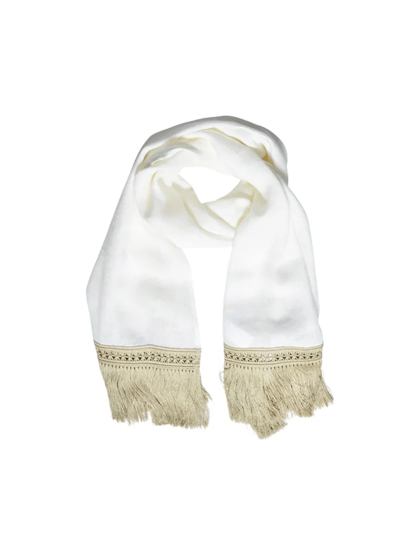 Max Mara White Other Fabric Mufflers
