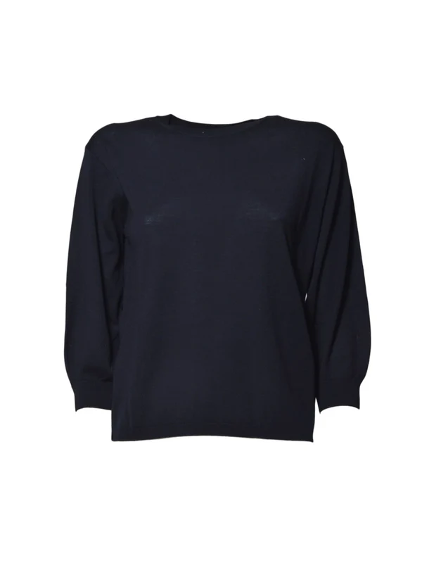 S Max Mara Blue Knitted