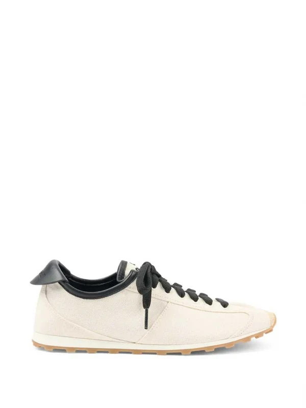Jacquemus Beige Low Top Sneakers