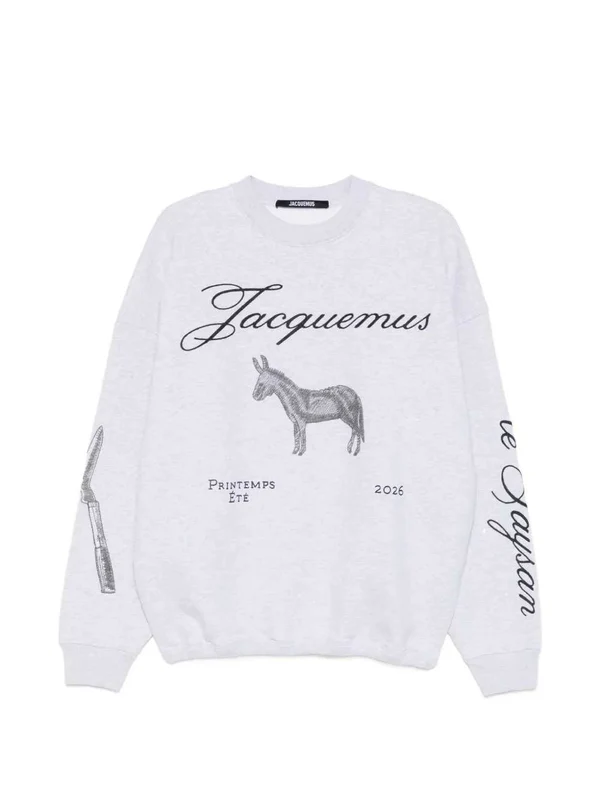 Jacquemus Grey Sweatshirts