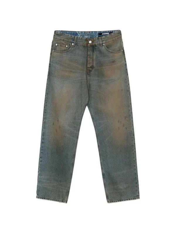 Jacquemus Blue Denim Pants