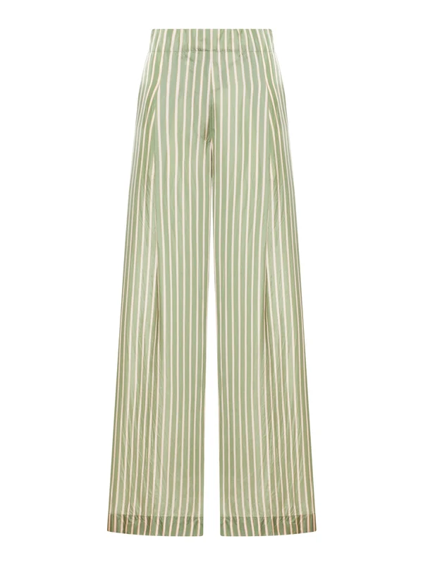 Dries Van Noten Green Trousers