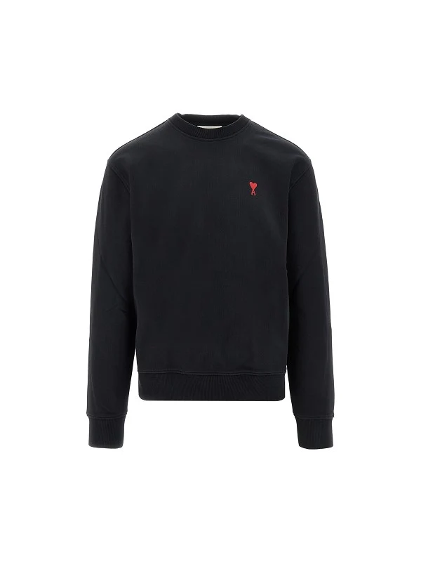Ami Black Sweatshirts