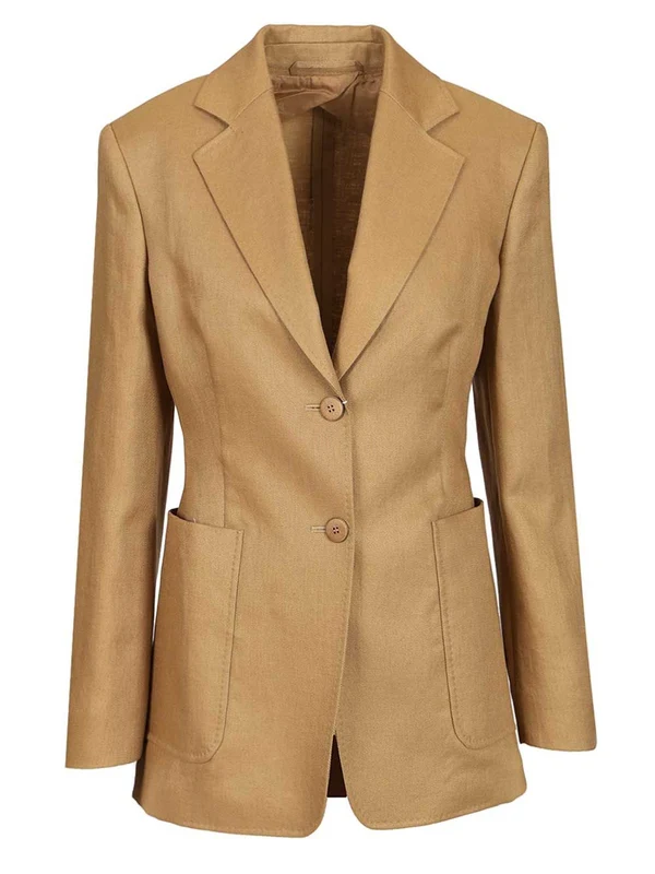 Max Mara Beige Tailored Jackets